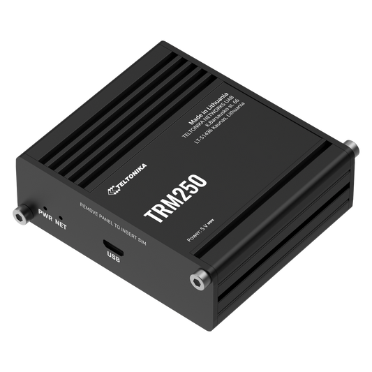 Teltonika TRM250 Industrial Grade Cellular Modem LTE (Cat-M1) / NB-IoT / EGPRS - sentinet.gr