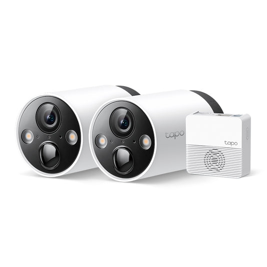 TP-Link Tapo C420S2 v1.20, Smart Battery Security Camera System, 2-Camera System - sentinet.gr