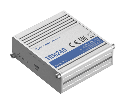 Teltonika TRM240 Industrial Grade Cellular LTE Cat1 Modem (TRM240 000000 - Standard Package) - sentinet.gr