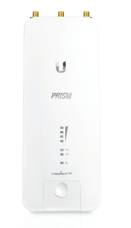 Ubiquiti RP-5AC-Gen2, RocketPRISM 5AC Gen2, 720MHz, 128MB, 28dBm, 1xGigabit, 500+ Mbps - sentinet.gr
