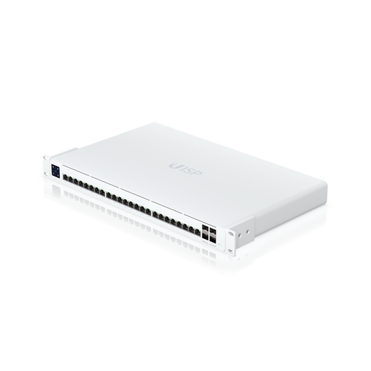 Ubiquiti UISP-S-Pro, 24xGigabit, 4xSFP+, 16x Passive PoE, 220W - sentinet.gr