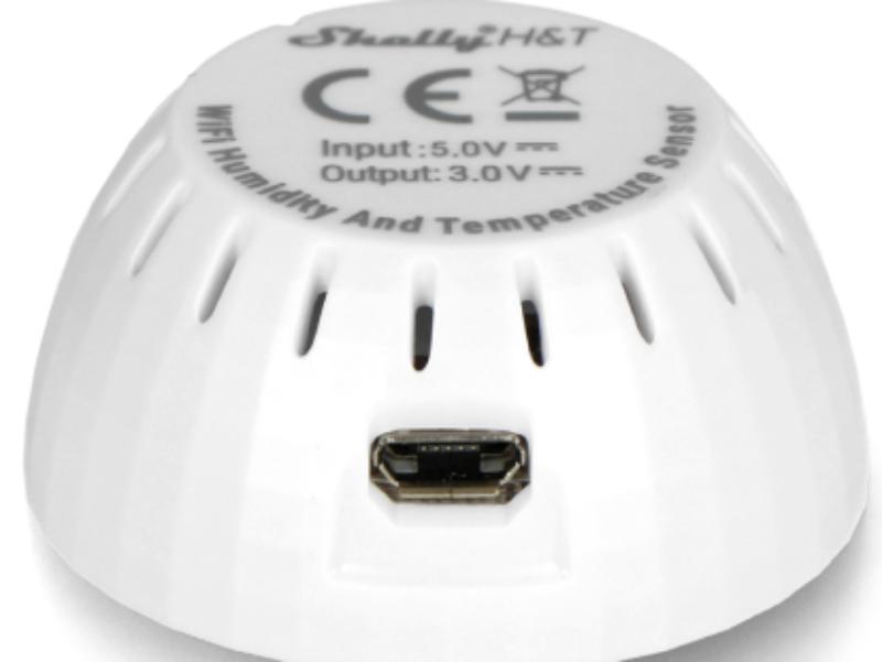 Shelly H&T USB Add on - White - sentinet.gr