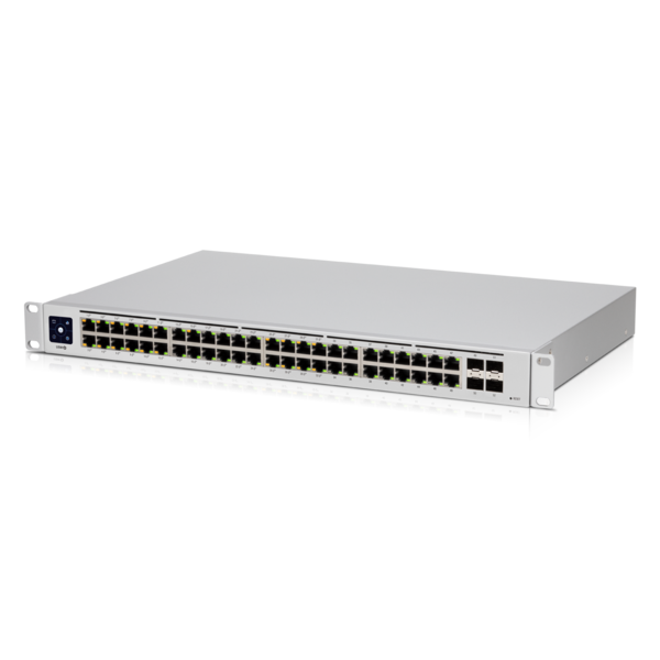 Ubiquiti USW-48-POE, UniFi Gen2 Switch, 48xGigabit, 4xSFP, 32xPOE+ 802.3af/at, 210W - sentinet.gr