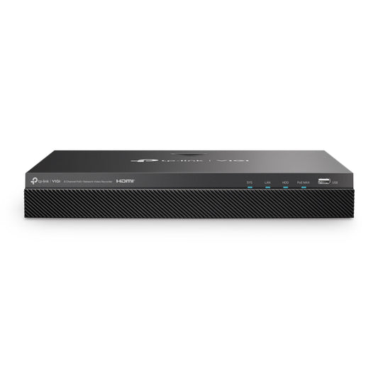 TP-Link VIGI NVR2008H-8MP v1.0, VIGI 8 Channel PoE+ Network Video Recorder - sentinet.gr