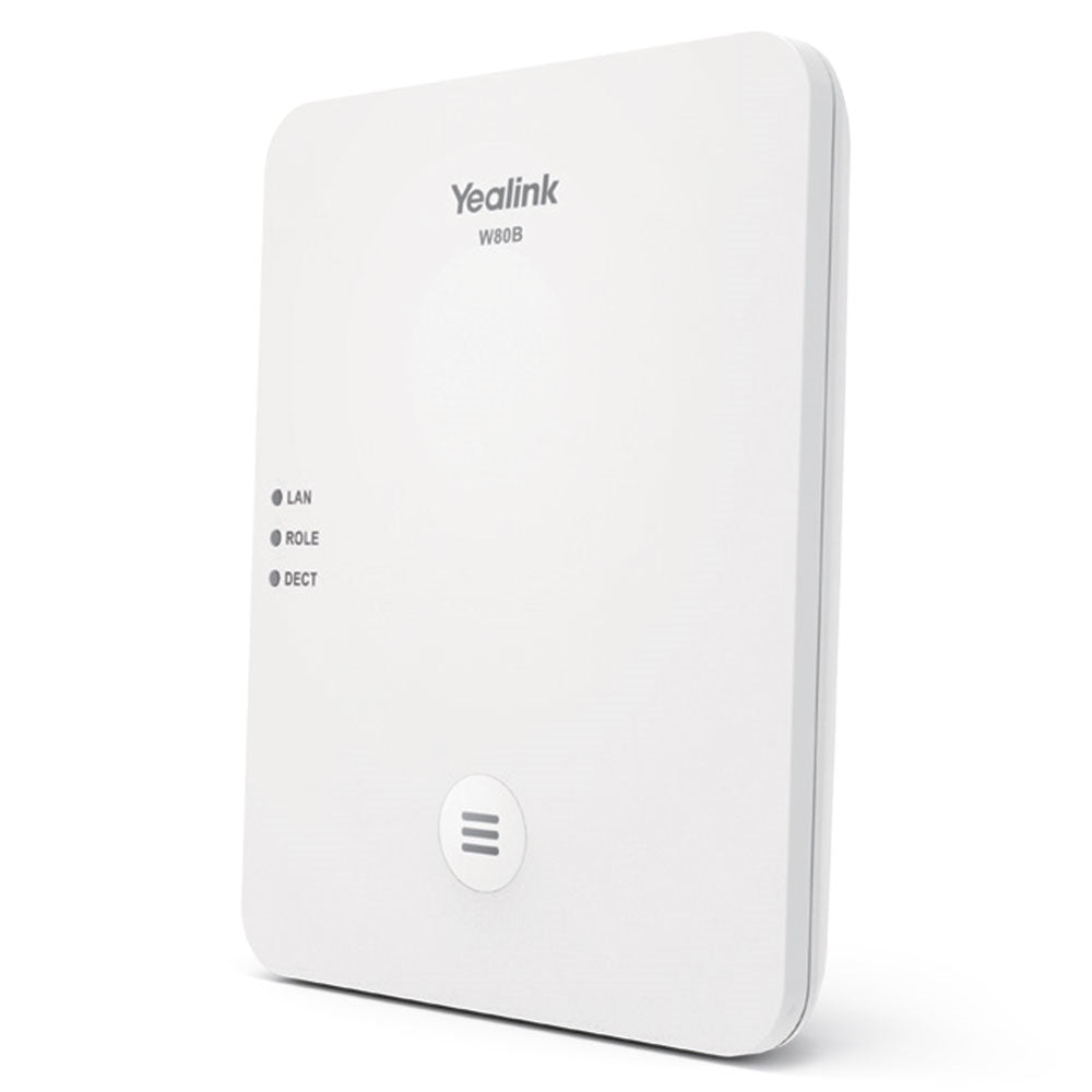 Yealink W80B, DECT IP Multi-Cell Base Station - sentinet.gr