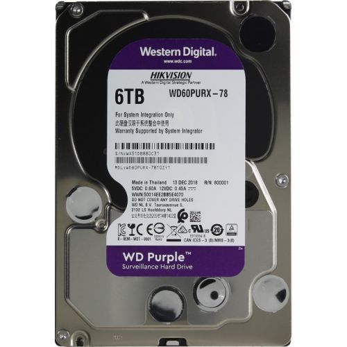 Western Digital Purple 6TB SATA3 WD64PURZ - sentinet.gr