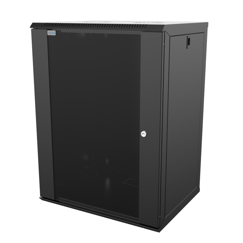 MIRSAN Επίτοιχη COM ΒΟΧ wall 16U με βάθος 450mm Μαύρη (ΟΠΕΣ Μ10) - (WTC16U45MN.01) - sentinet.gr