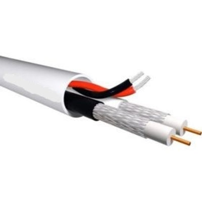 ANGA ST-CC07 Καλώδιο CCTV 2 x mini RG59 + 2 x 0.50mm CU/PVC - sentinet.gr