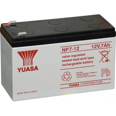 Μπαταρία YUASA 7.0Ah 12V NP7-12 - sentinet.gr