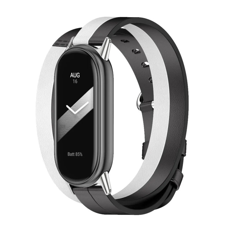 Xiaomi Smart Band 8 Double Wrap Strap - Black and white - (BHR7311GL) - sentinet.gr