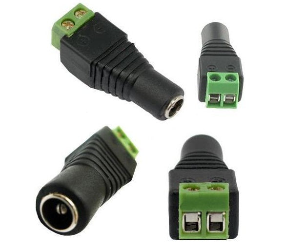 Βύσμα τροφοδοσίας DC θηλυκό (2,1mm / 5,5mm) - sentinet.gr