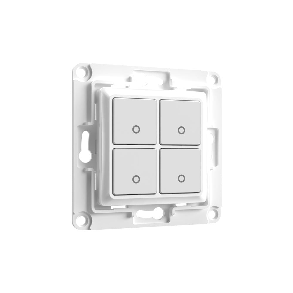 Shelly Wall Switch 4 - White - sentinet.gr