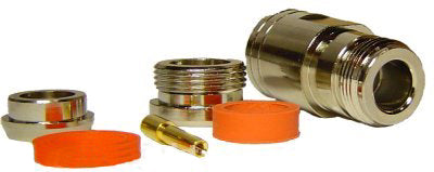 Connector N-female clamp for CNT-400/MRC-400 cable - sentinet.gr