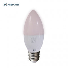 WiFi RGB Candle LED Dimmable Light (E27) - sentinet.gr