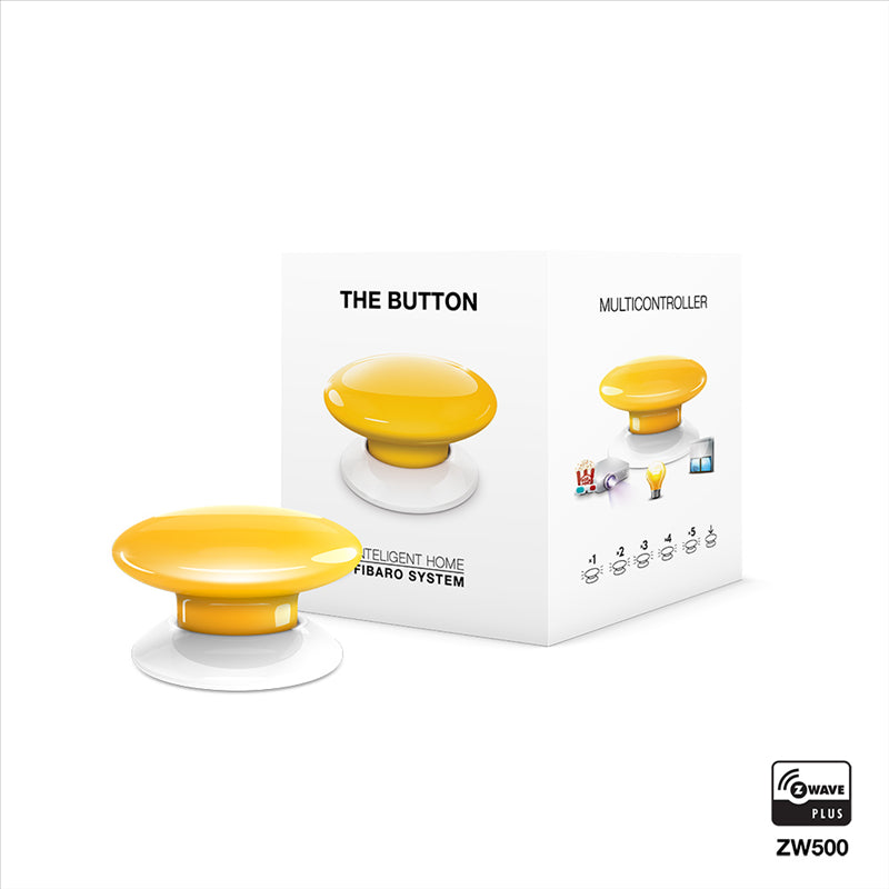FIBARO The Button (Yellow) - sentinet.gr