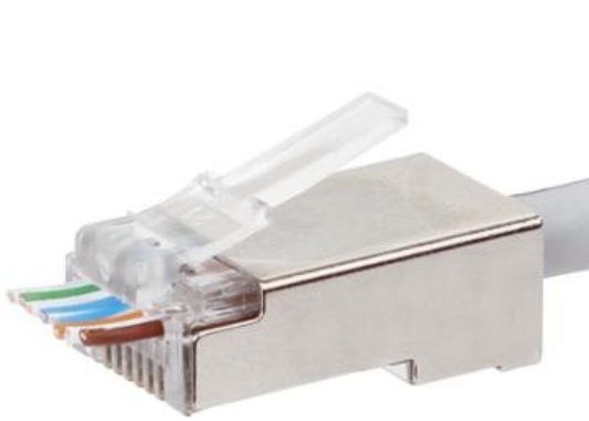 Getfort Connector RJ45 FTP Cat6 Passthrough shielded - (22280P) - sentinet.gr