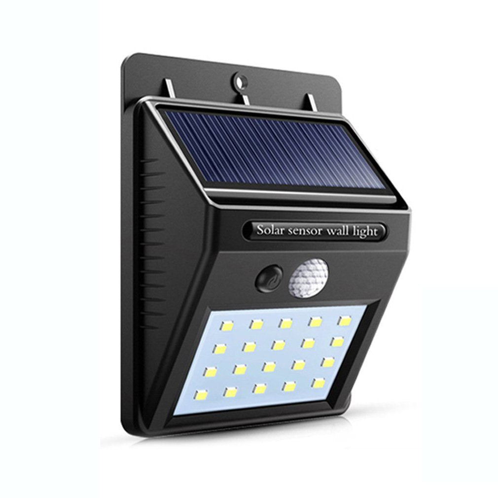 Solar Powered PIR Street Light (20 LED) - sentinet.gr
