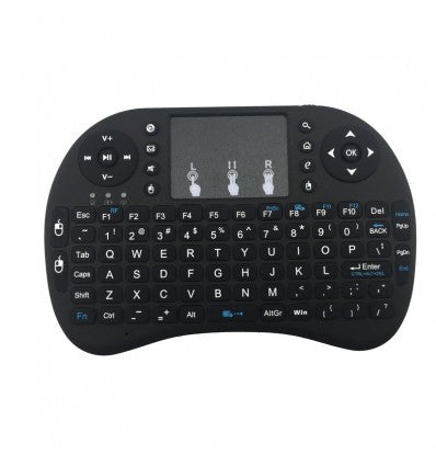 Mini 2.4G Multi-functional Wireless Keyboard For Raspberry Pi BLack - sentinet.gr