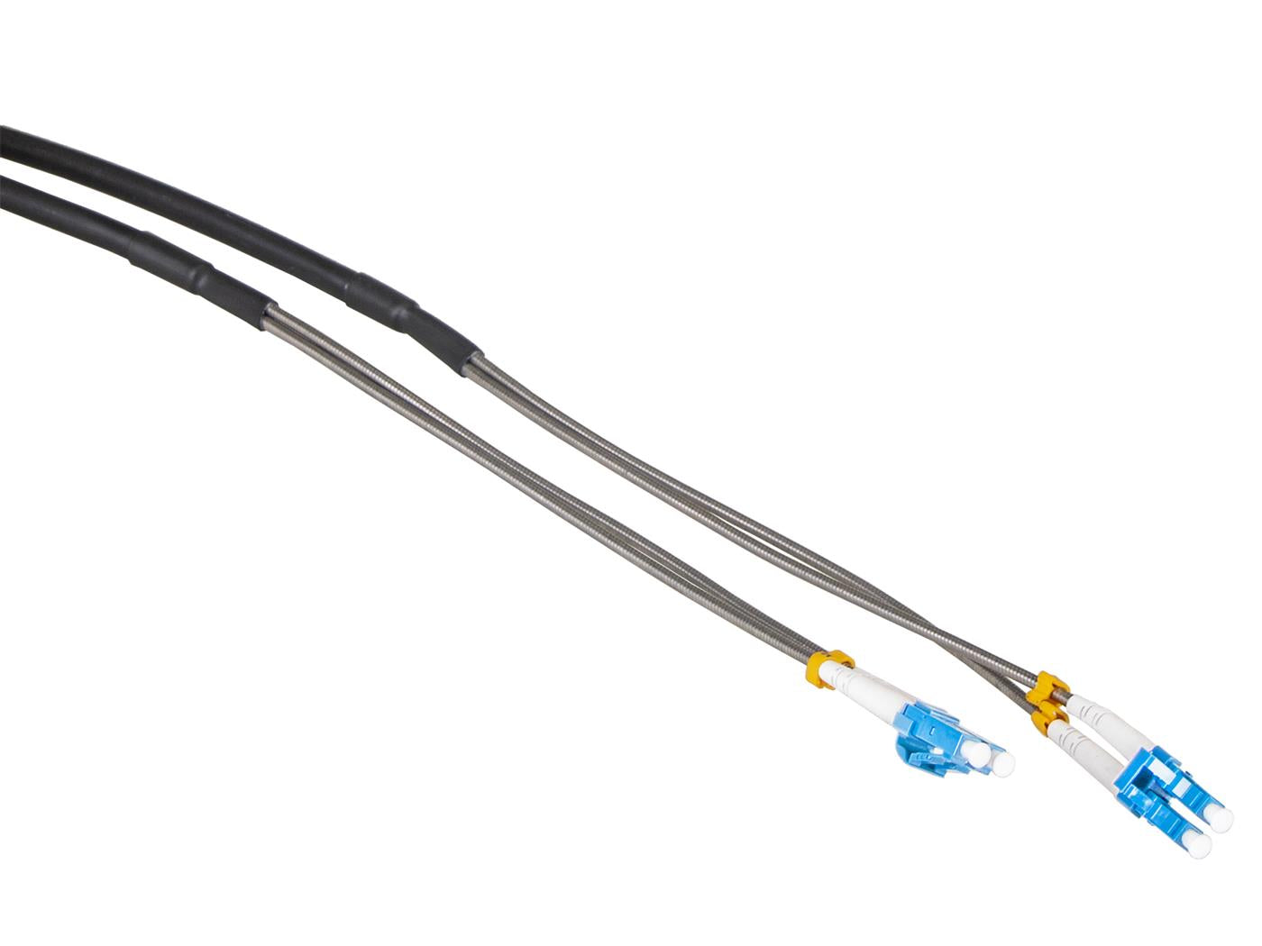 Masterlan AE fiber optic outdoor patch cord, LCupc/LCupc, Duplex, Singlemode 9/125, 5m - (LCupc/LCupc-SMD05out) - sentinet.gr