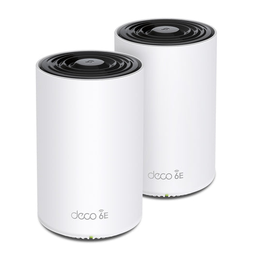 TP-Link Deco XE75 Pro(2-Pack) v3.0, AXE5400 Tri-Band Mesh Wi-Fi 6E System - sentinet.gr