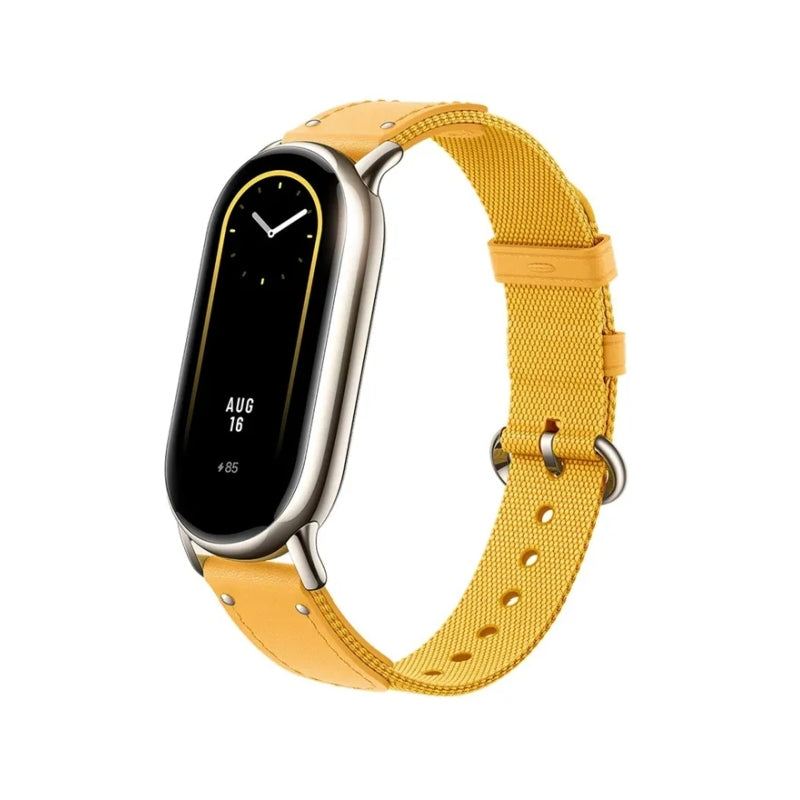 Xiaomi Smart Band 8 Braided Strap - Yellow - (BHR7305GL) - sentinet.gr
