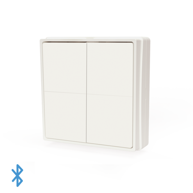 Shelly BLU Wall Switch 4 - Stand-Alone - sentinet.gr