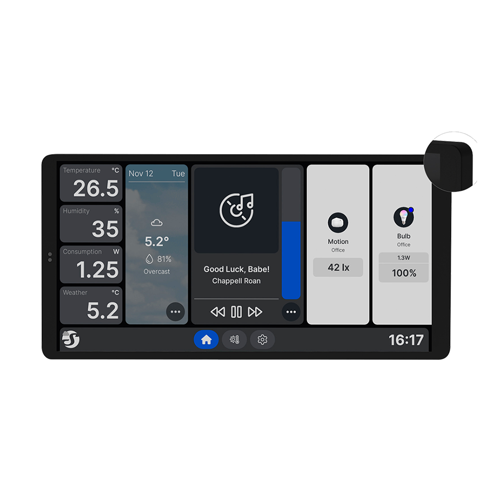 Shelly Wall Display X2 - Black and BLU H&T pack - sentinet.gr