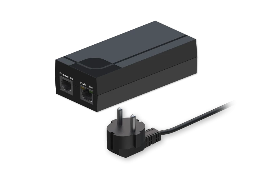 Teltonika PR322EU7, EU Single Port Gigabit POE Injector - sentinet.gr