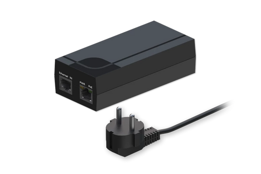 Teltonika PR322EU7, EU Single Port Gigabit POE Injector - sentinet.gr