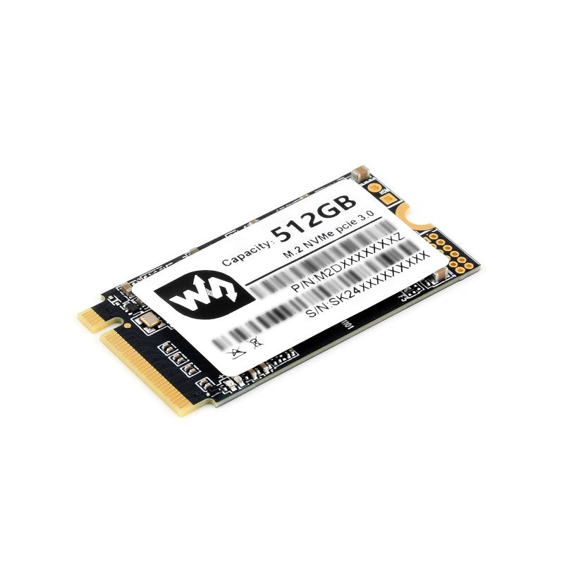 Waveshare SK M2 NVME 2242 512GB High-speed Solid State Drive, High-quality 3D TLC Flash Memory, High-speed Reading/Writing - sentinet.gr