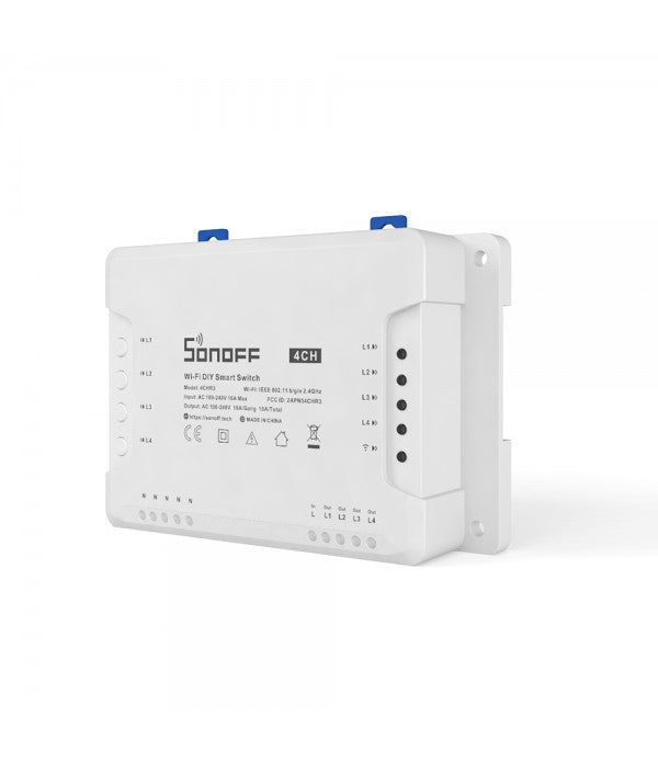 SONOFF 4CHR3 4-Gang Wi-Fi Smart Switch - sentinet.gr