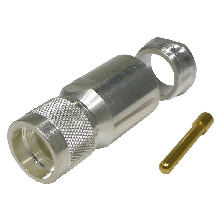 Connector PL259 UHF Male Plug Clamp LMR600 RFC600 Cable Straight - sentinet.gr