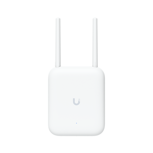 Ubiquiti U7-Outdoor, UniFi WiFi 7 Outdoor, Directional internal 8dBi/External Omni 3dBi, 23dBm, 688Mbps, 2x2 @ 2.4GHz & Directional internal 12.5dBi/External Omni 4dBi, 26dBm, 4.3Gbps, 2x2 @ 5GHz, 1x2.5Gbps - sentinet.gr