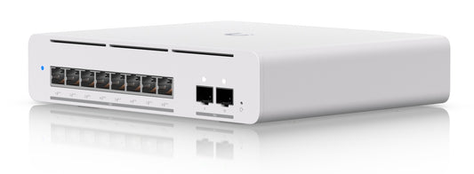 Ubiquiti USW-Pro-XG-8-PoE, UniFi Pro XG 8 PoE Etherlighting Switch, 8x10Gbps PoE++, 2xSFP+, Layer 3, 155W PoE Budget - sentinet.gr