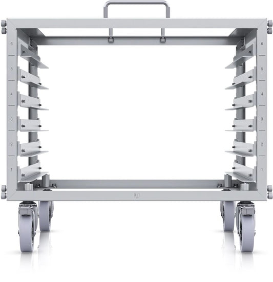 Ubiquiti U-Rack-6U-TL, Toolless Mini Rack, 6U depth 460mm with 24-Port Blank Patch Panel - sentinet.gr