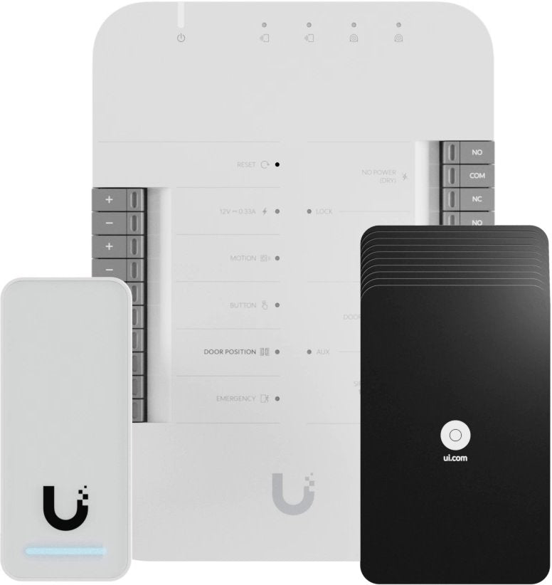 Ubiquiti UA-G2-SK, UniFi Access G2 Starter kit (1x UA-Hub, 1x UA-G2, 10x UA-Cards) - sentinet.gr