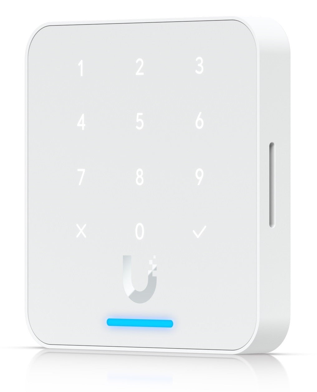 Ubiquiti UA-G3-Flex-W, UniFi Access Reader G3 Flex, Third-generation NFC card reader with a keypad and Apple Touch Pass support, White - sentinet.gr