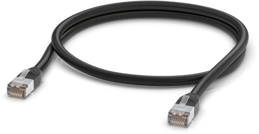 Ubiquiti UACC-Cable-Patch-Outdoor-1M-BK, Outdoor UniFi patch cable, 1m, Cat5e, black - sentinet.gr