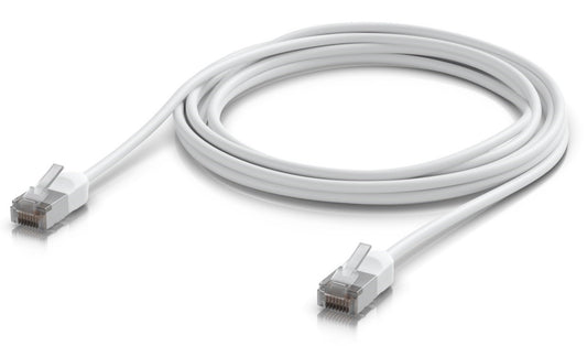Ubiquiti UACC-Cable-Patch-Outdoor-C6A-3M-W, UniFi Premium Patch Cable Outdoor, 3m, Cat6a, white - sentinet.gr