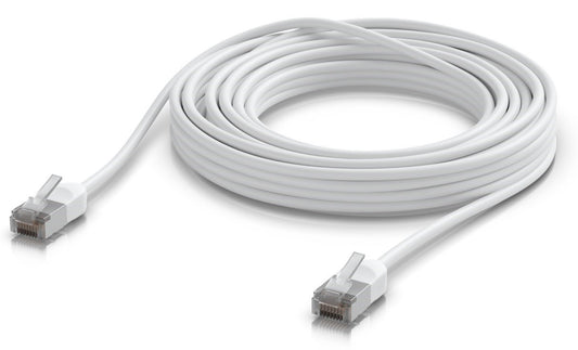 Ubiquiti UACC-Cable-Patch-Outdoor-C6A-8M-W, UniFi Premium Patch Cable Outdoor, 8m, Cat6a, white - sentinet.gr