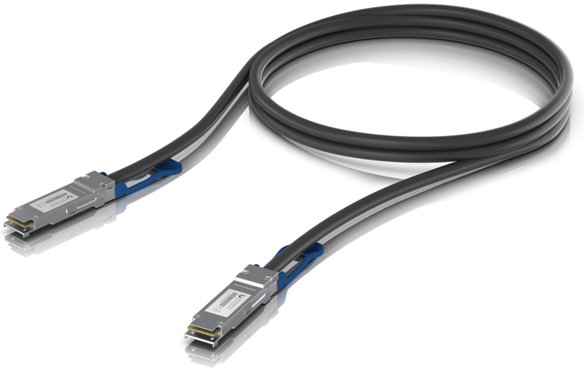 Ubiquiti UACC-DAC-QSFP28-1M, DAC Cable, 100 Gbps, 1m - sentinet.gr