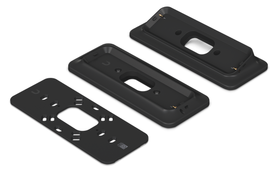 Ubiquiti UACC-G4 Doorbell Pro PoE-Gang Box, Secure, flat or angled mounting plate for installing the G4 Doorbell Pro PoE over a standard single-gang box - sentinet.gr