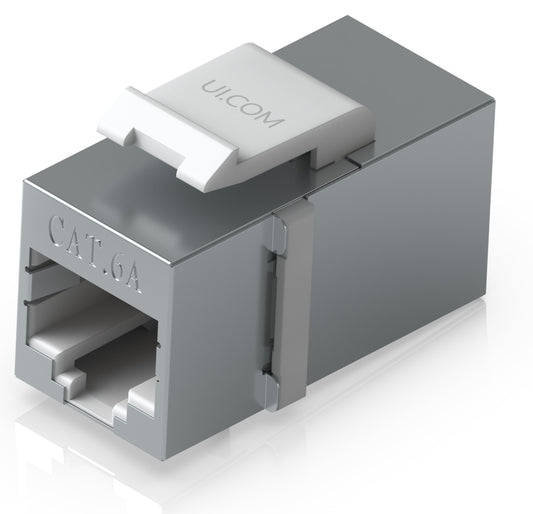Ubiquiti UACC-Keystone-Coupler-C6A, RJ45 coupler, Cat6a (12pcs) - sentinet.gr