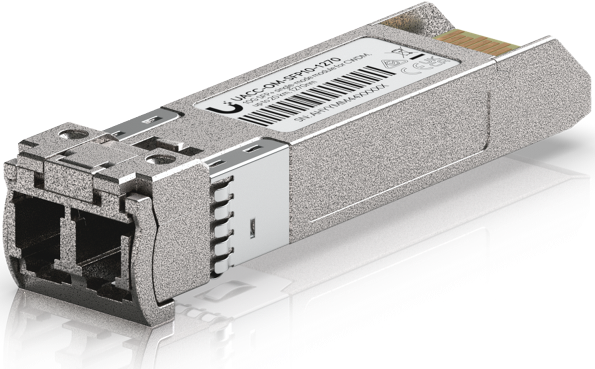 Ubiquiti UACC-OM-SFP10-1290, Optical module, Single-Mode, 10 Gbps, SFP+/LCupc Duplex, 1290nm - sentinet.gr