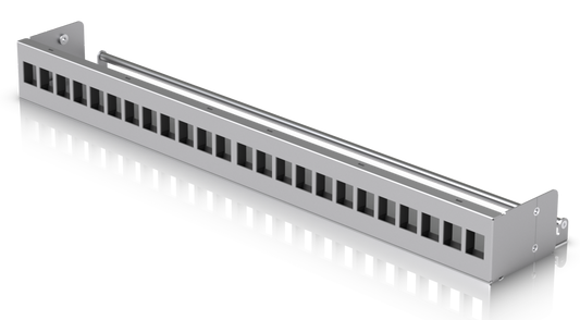 Ubiquiti UACC-Rack-Panel-Patch-Blank-24, Rack Mount Blank Patch Panel 24-port - sentinet.gr