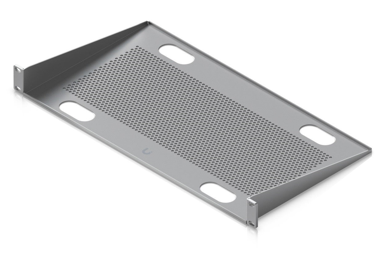 Ubiquiti UACC-Rack-Shelf-CLV, Fixed Rack Shelf 25cm 1U 20Kgr - sentinet.gr