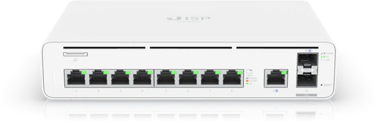Ubiquiti UISP-Console, UISP Console, Quad-Core 1.7GHz, 4GB, 9xGigabit, 2xSFP+, 27VDC Power TransPort Connector - sentinet.gr