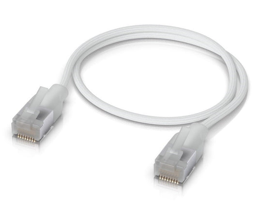 Ubiquiti UACC-Cable-Patch-EL-C6A-2M-W, UniFi Premium Patch Cable, Etherlighting, Cat6a, 2m, white - sentinet.gr