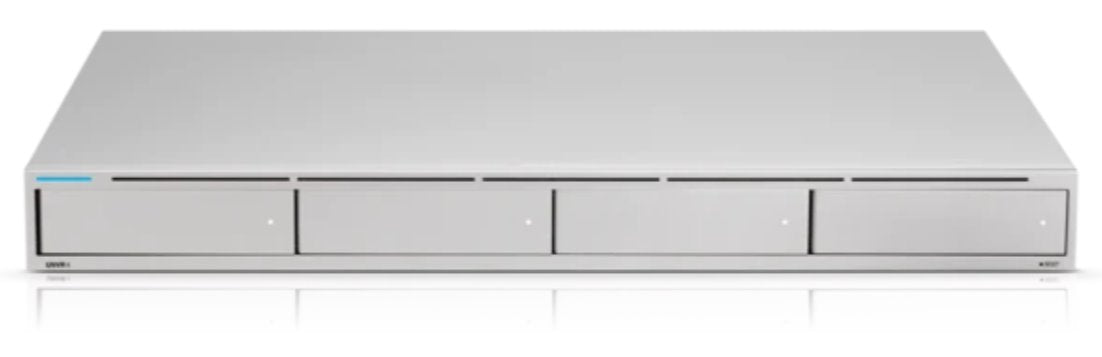 Ubiquiti UNVR, UniFi Protect Network Video Recorder, 4x2.5"/3.5" Drive bays, 1xSFP+, 1xGigabit - sentinet.gr