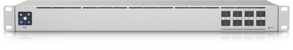 Ubiquiti USW-Aggregation, UniFi Switch Aggregation, 8x10G SFP+, Fanless - sentinet.gr